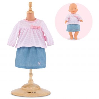 COROLLE 14&quot; DOLL TOP &amp; SKIRT