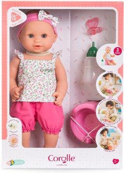 COROLLE 14" DRINK  WET EMMA DOLL