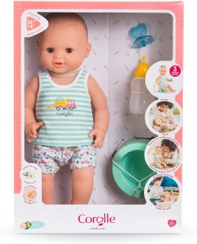 COROLLE 14"PAUL DRINK &amp; WET BABY