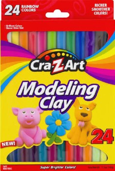 CRA-Z-ART MODELING CLAY 24 STICKS