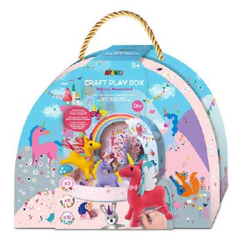 CRAFT PLAY BOX UNICORN WONDERLAND