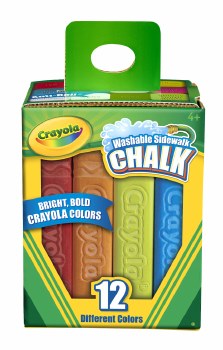 CRAYOLA CHALK 12ct SIDEWALK