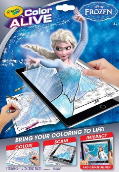 CRAYOLA COLOR ALIVE FROZEN