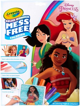 CRAYOLA COLOR WONDER DISNEY PRINCESS
