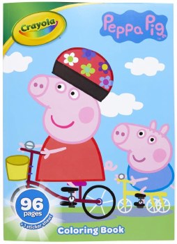 CRAYOLA COLORING BOOK PEPPA PIG