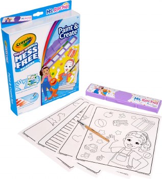 CRAYOLA CW PAINT &amp; CREATE MS. RACHEL