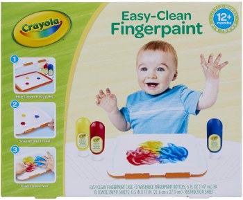 CRAYOLA FINGERPAINT ACTIVITY KIT