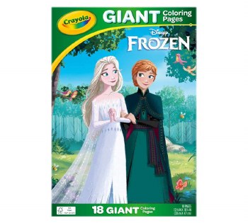 CRAYOLA FROZEN 18 GIANT COLORING PAGES