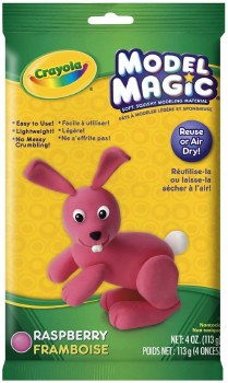 CRAYOLA MODEL MAGIC 4oz RASPBERRY