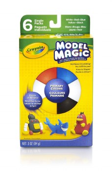 CRAYOLA MODEL MAGIC PRIMARY COLOR ASST