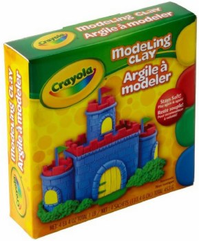 CRAYOLA MODELING CLAY 4 COLOR