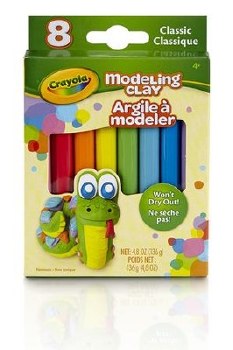CRAYOLA MODELING CLAY 8 COLOR