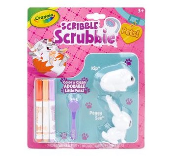 CRAYOLA SCRIBBLE SCRUBBIE RABBIT/HAMSTER