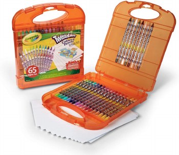 CRAYOLA TWISTABLES 65PC GIFTSET