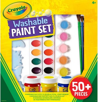 CRAYOLA WASHABLE PAINT GIFTSET