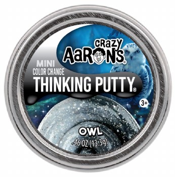 CRAZY AARON'S MINI TIN OWL