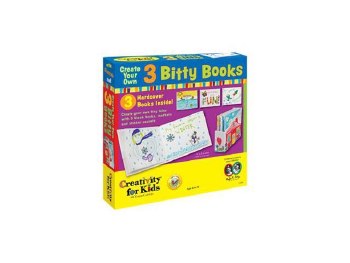 CREATIVITY FOR KIDS 3 ITTY BITTY BOOKS