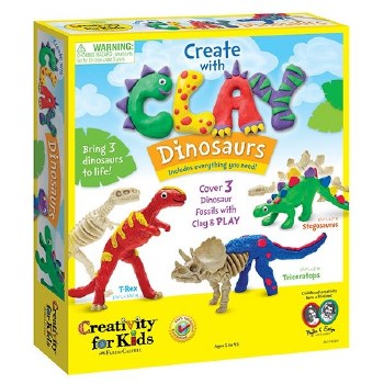CREATIVITY FOR KIDS CLAY DINOSAURS