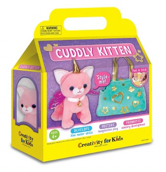 CREATIVITY FOR KIDS CUDDLY KITTEN