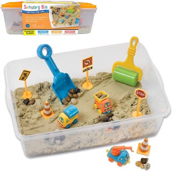 CREATIVITY FOR KIDS SENSORY BIN CONSTRUC