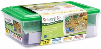 CREATIVITY FOR KIDS SENSORY BIN DINOS
