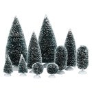 D56  BAG-O-FROSTED TOPIARIES
