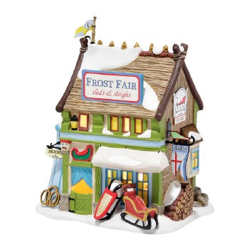 D56 DICKEN'S FROST FAIR SLED RENTAL