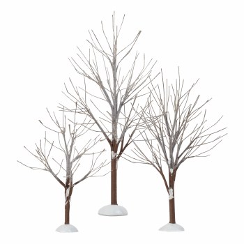 D56 FIRST FROST TREES SET/3