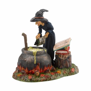 D56 HALLOWEEN FIRE BURN &amp; CAULDRON BUBBL