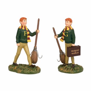 D56 HARRY POTTER FRED &amp; GEORGE WEASLEY