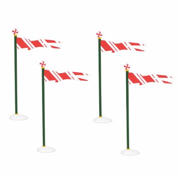 D56 NORTH POLE PEPPERMINT PENNANTS