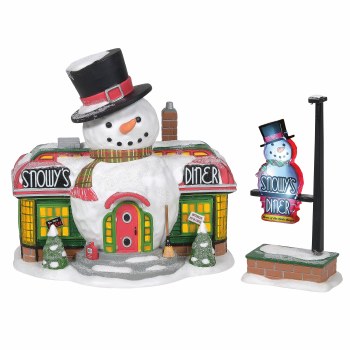 D56 NORTH POLE SNOWY'S DINER