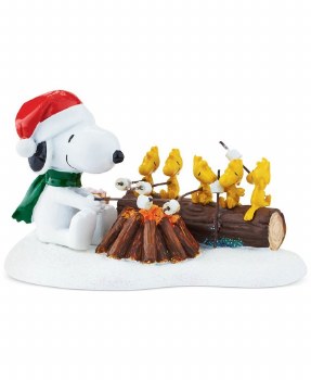 D56 PEANUTS CAMPFIRE BUDDIES