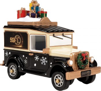 D56 SNOW VILL 50TH EXPRESS VAN