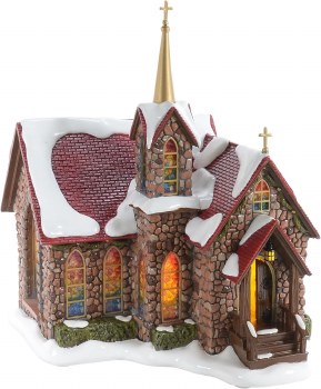 D56 SNOW VILLAGE CHAPEL ABUNDENT GRACE
