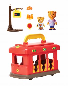 DANIEL TIGER DELUXE ELECTRIC TROLLEY