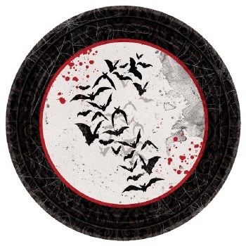 DARK MANOR ROUND PLATES 7&quot;