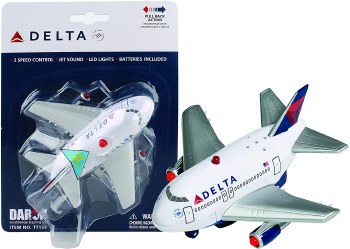 DELTA PULLBACK LIGHTS &amp; SOUND PLANE