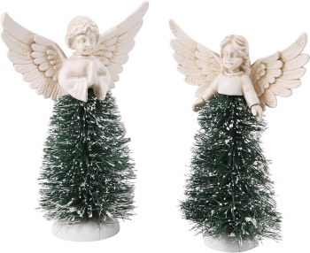 DEPT 56 PEACE GRACE TREE SET/2