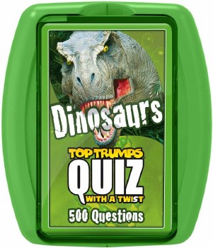 TOP TRUMPS DINOSAUR QUIZ