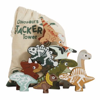 LE TOY VAN JURASSIC STACKING SET