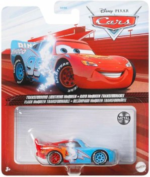 DISNEY CARS DIECAST TRANSFORMING MCQUEEN