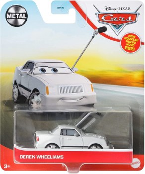 DISNEY CARS DIECAST DEREK WHEELIAMS