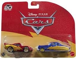 DISNEY CARS MCQUEEN &amp; DOC HUDSON