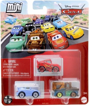 DISNEY CARS MINI RACERS S/LM/M