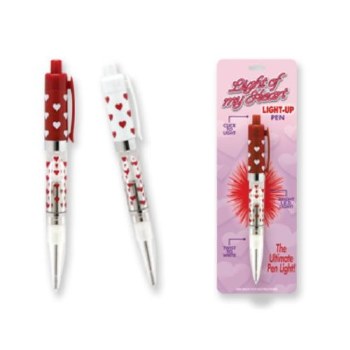 DM HEART LIGHT UP PEN