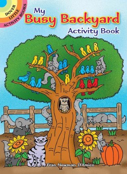 DOVER ACTIVITY BOOK BUSY BACKYARD