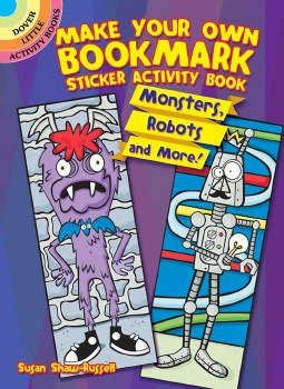 DOVER ACTIVITY BOOK MONSTERS AND ROBOTS