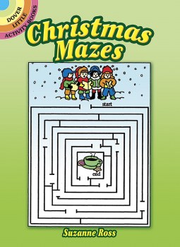 DOVER ACTIVITY BOOK XMAS MAZES
