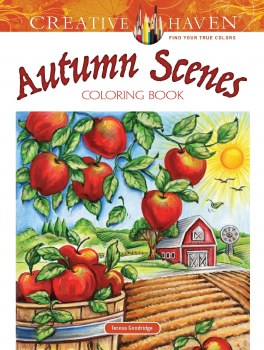 DOVER COLORING BOOK AUTUMN SCENES
